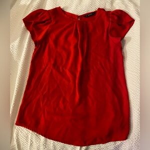 SHEIN shirt red size small
